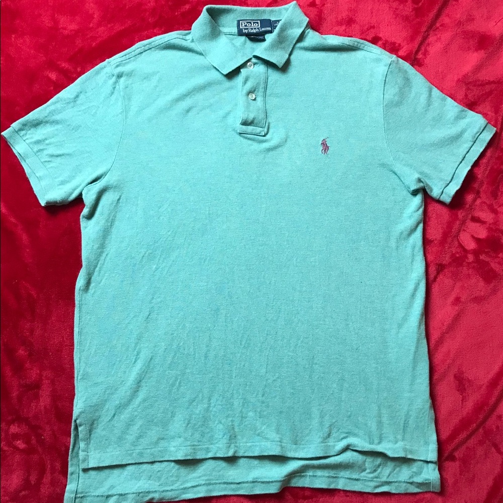 Light blue Ralph Lauren polo size large